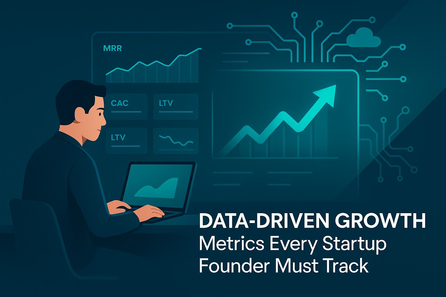 Data-Driven Growth: Startup Growth Metrics Every Founder Must Track | EmporionSoft Pvt Ltd