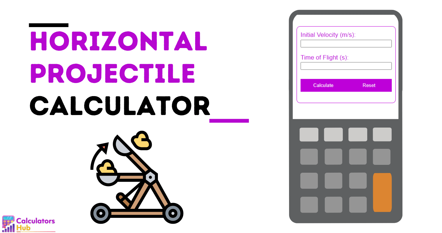 Horizontal Projectile Calculator Online